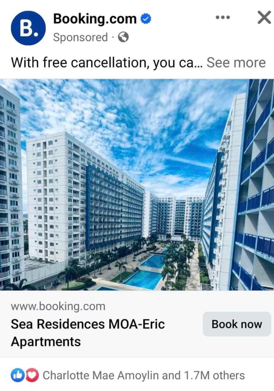 Sea Residences Moa-Eric Apartments Манила Экстерьер фото